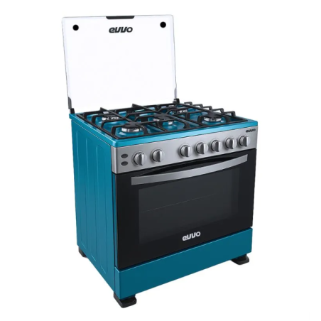 Cocina EVVO 5 Quemadores A Gas Con Horno |EV-Q05W
