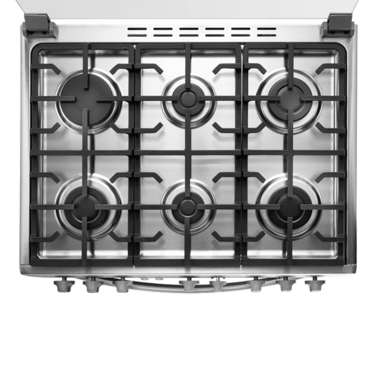 Cocina Indurama Galicia Zafiro 30" A Gas de 6 quemadores