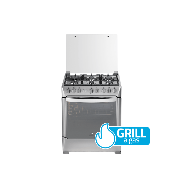 Cocina Indurama Galicia Zafiro 30" A Gas de 6 quemadores