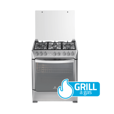 Cocina Indurama Galicia Zafiro 30" A Gas de 6 quemadores