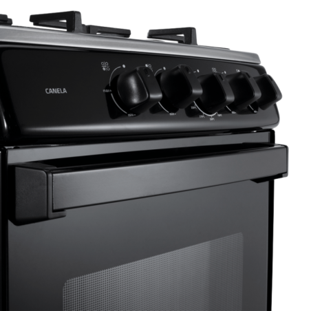 COCINA INDURAMA CANELA SPA PLUS NEGRO C20 S01