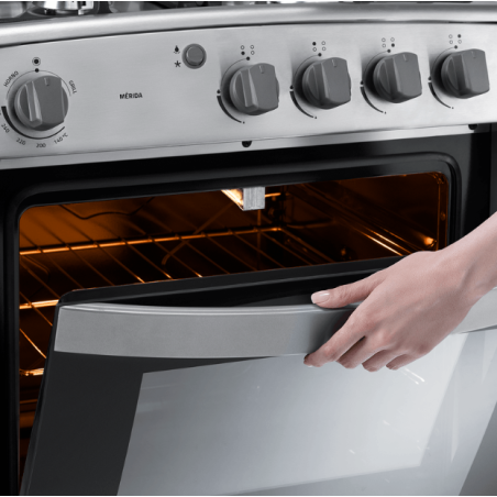 Cocina Indurama Mérida Quarzo Home de 4 Quemadores 24" Croma