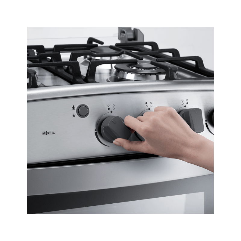 Cocina Indurama Mérida Quarzo Home de 4 Quemadores 24" Croma