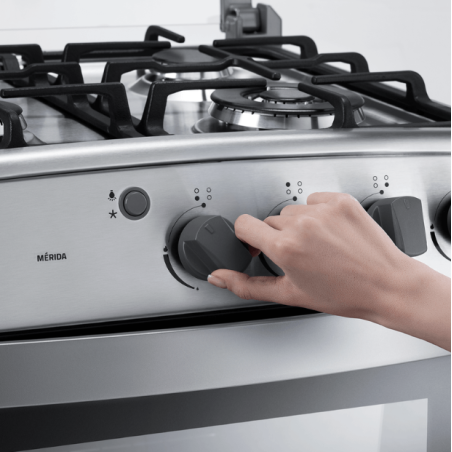 Cocina Indurama Mérida Quarzo Home de 4 Quemadores 24" Croma