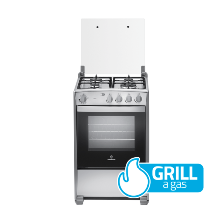 Cocina Indurama Mérida Quarzo Home de 4 Quemadores 24" Croma