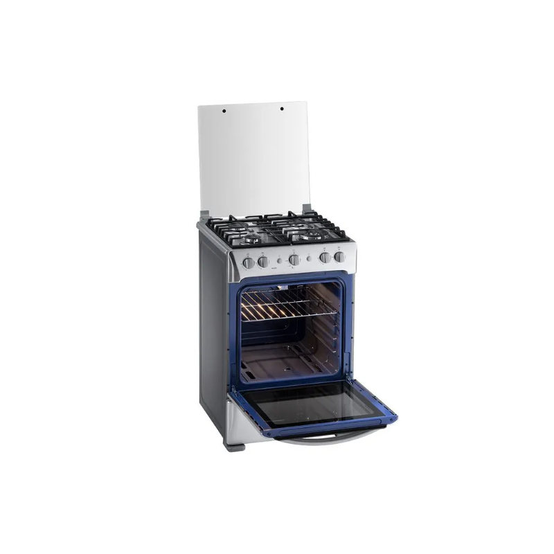 Cocina Indurama Milán Zafiro 4 Quemadores 24" Croma A Gas