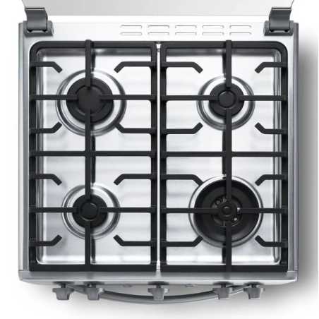 Cocina Indurama Milán Zafiro 4 Quemadores 24" Croma A Gas