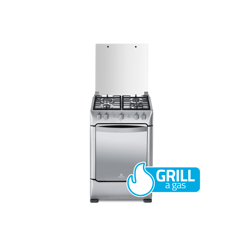 Cocina Indurama Milán Zafiro 4 Quemadores 24" Croma A Gas