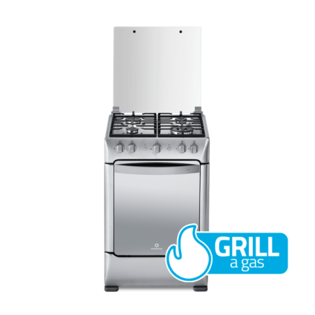 Cocina Indurama Milán Zafiro 4 Quemadores 24" Croma A Gas