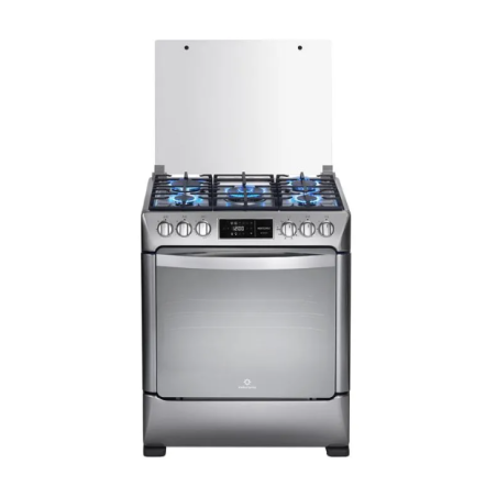 Cocina Indurama Smart Montecarlo Zafiro 5 Quemadores Croma 30" A Gas