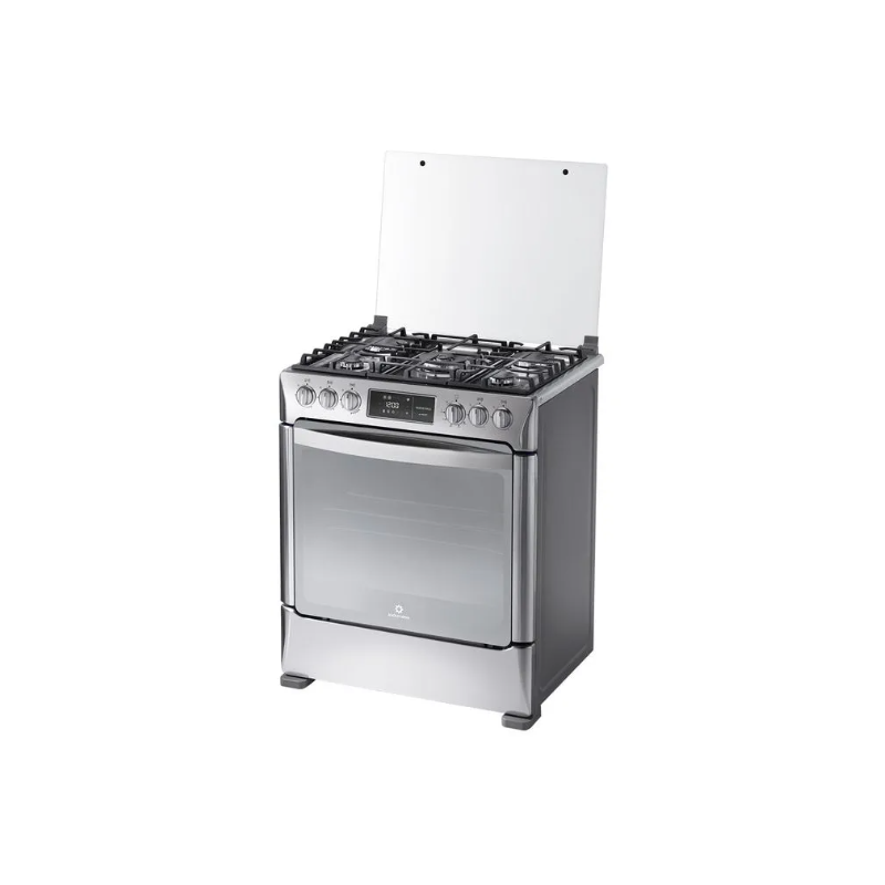 Cocina Indurama Smart Montecarlo Zafiro 5 Quemadores Croma 30" A Gas