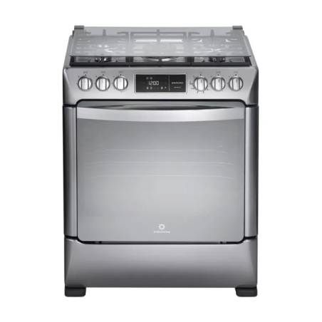 Cocina Indurama Smart Montecarlo Zafiro 5 Quemadores Croma 30" A Gas