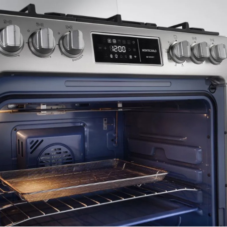 Cocina Indurama Smart Montecarlo Zafiro 5 Quemadores Croma 30" A Gas