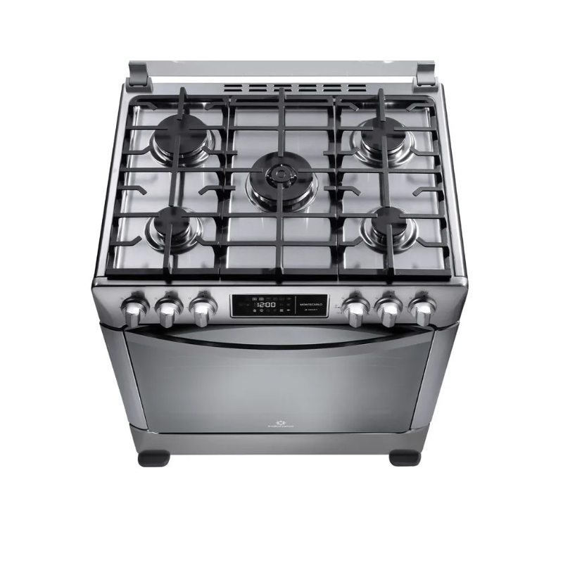 Cocina Indurama Smart Montecarlo Zafiro 5 Quemadores Croma 30" A Gas