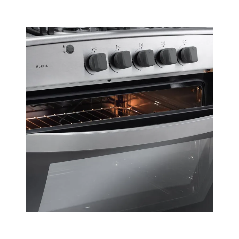 Cocina Indurama Murcia Quarzo Home 5 Quemadores Croma 32" A Gas