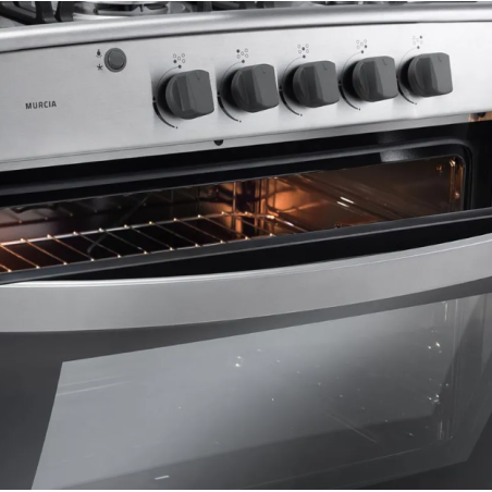 Cocina Indurama Murcia Quarzo Home 5 Quemadores Croma 32" A Gas