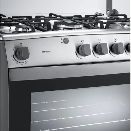 Cocina Indurama Murcia Quarzo Home 5 Quemadores Croma 32" A Gas