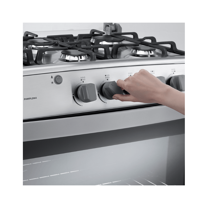 Cocina Indurama Pamplona Qz Home 32" A Gas de 6 Quemadores