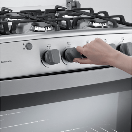 Cocina Indurama Pamplona Qz Home 32" A Gas de 6 Quemadores