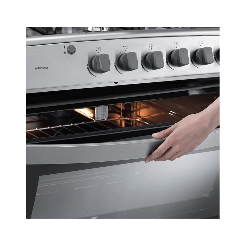 Cocina Indurama Pamplona Qz Home 32" A Gas de 6 Quemadores