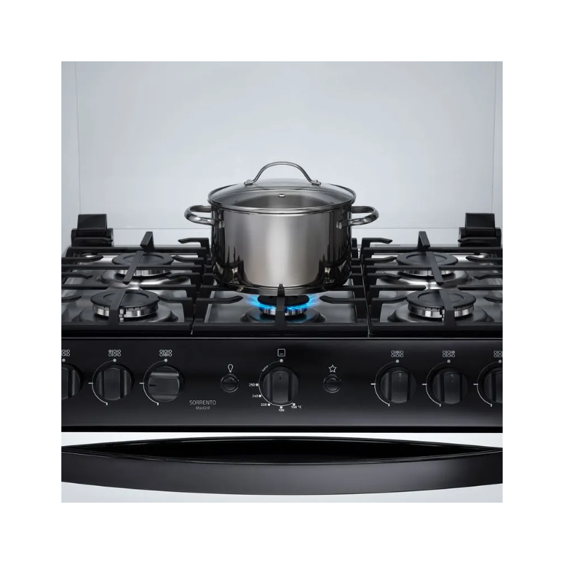 Cocina Indurama Sorrento Maxgrill Zafiro 30" Ng A Gas