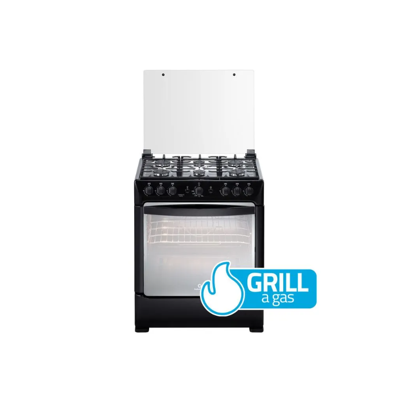 Cocina Indurama Sorrento Maxgrill Zafiro 30" Ng A Gas