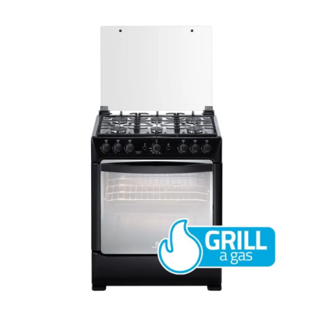 Cocina Indurama Sorrento Maxgrill Zafiro 30" Ng A Gas