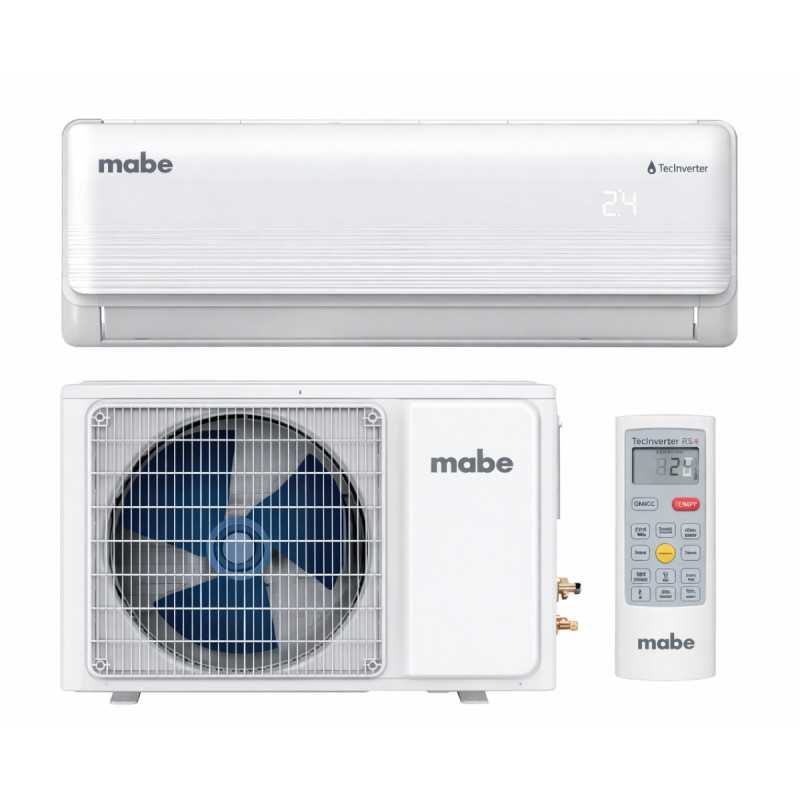 Aire Acondicionado Split MABE 12000 BTU Blanco Alta Eficiencia