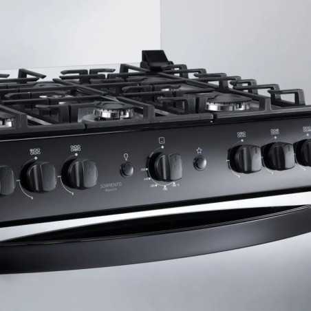 Cocina Indurama Sorrento Maxgrill Zafiro 30" Ng A Gas