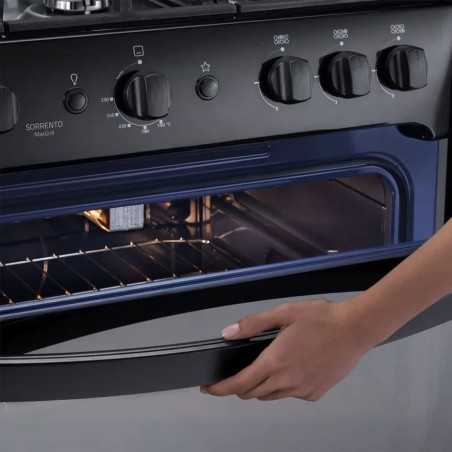 Cocina Indurama Sorrento Maxgrill Zafiro 30" Ng A Gas