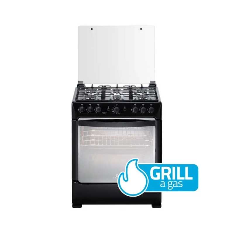 Cocina Indurama Sorrento Maxgrill Zafiro 30" Ng A Gas