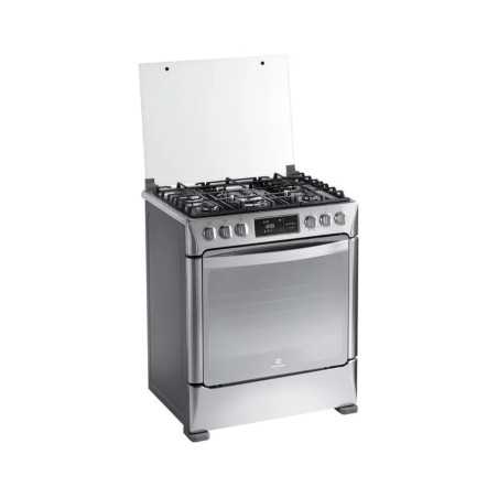 Cocina Indurama Smart Montecarlo Zafiro 5 Quemadores Croma 30" A Gas