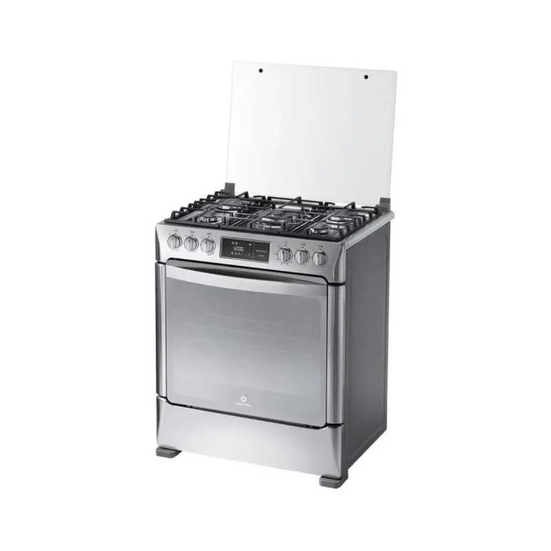 Cocina Indurama Smart Montecarlo Zafiro 5 Quemadores Croma 30" A Gas