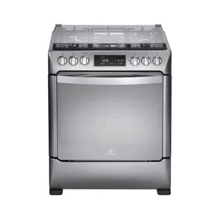 Cocina Indurama Smart Montecarlo Zafiro 5 Quemadores Croma 30" A Gas