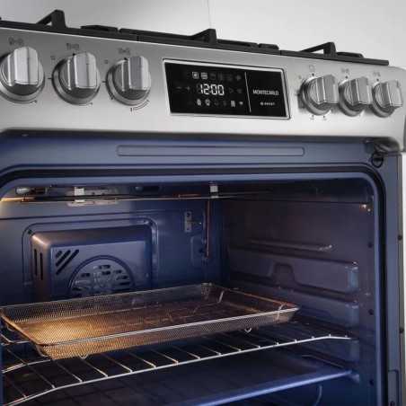 Cocina Indurama Smart Montecarlo Zafiro 5 Quemadores Croma 30" A Gas