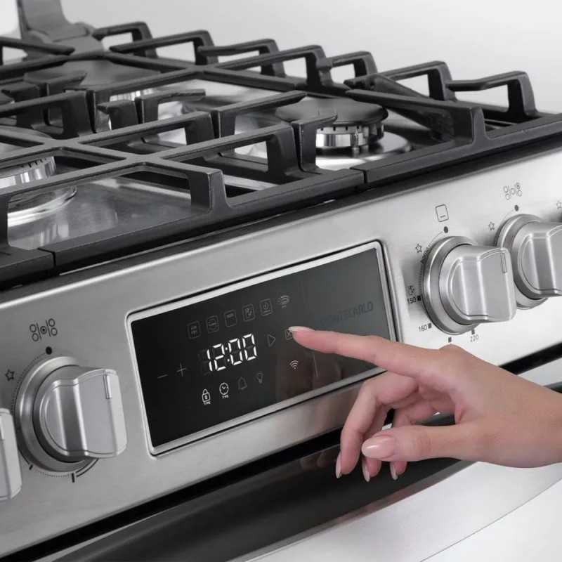 Cocina Indurama Smart Montecarlo Zafiro 5 Quemadores Croma 30" A Gas