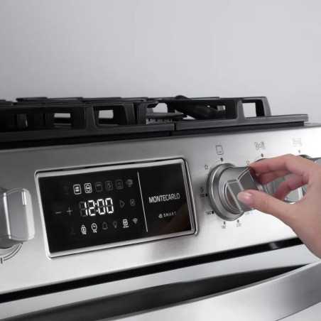 Cocina Indurama Smart Montecarlo Zafiro 5 Quemadores Croma 30" A Gas