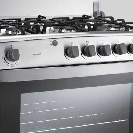 Cocina Indurama Pamplona Qz Home 32" A Gas de 6 Quemadores