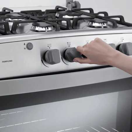 Cocina Indurama Pamplona Qz Home 32" A Gas de 6 Quemadores