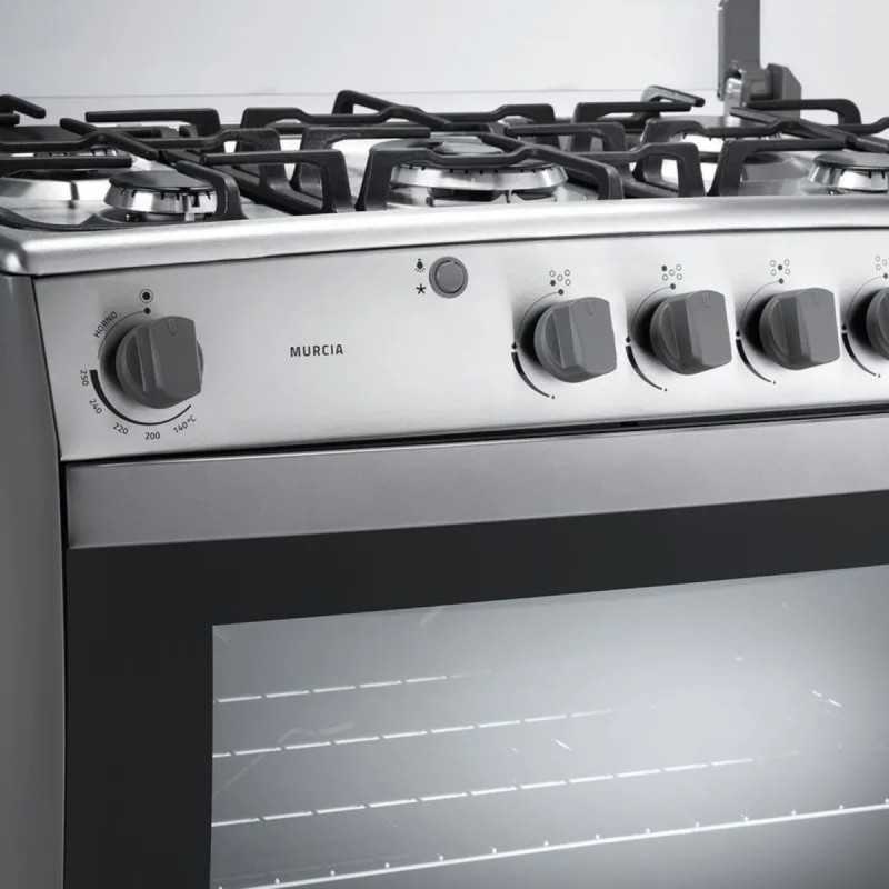 Cocina Indurama Murcia Quarzo Home 5 Quemadores Croma 32" A Gas