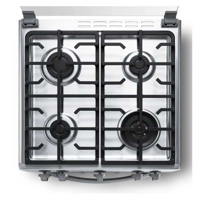 Cocina Indurama Milán Zafiro 4 Quemadores 24" Croma A Gas