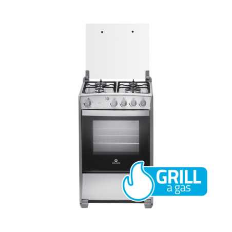 Cocina Indurama Mérida Quarzo Home de 4 Quemadores 24" Croma