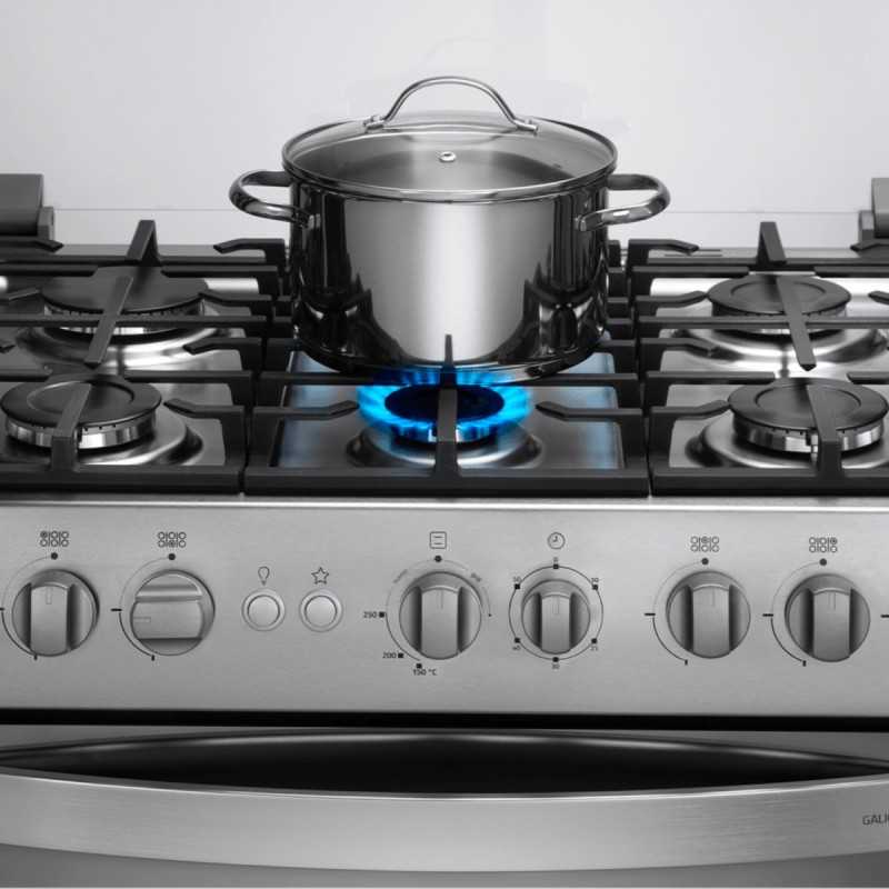 Cocina Indurama Galicia Zafiro 30" A Gas de 6 quemadores