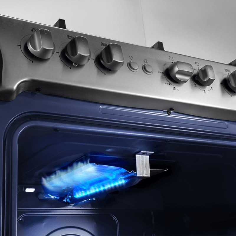 Cocina Indurama Galicia Zafiro 30" A Gas de 6 quemadores