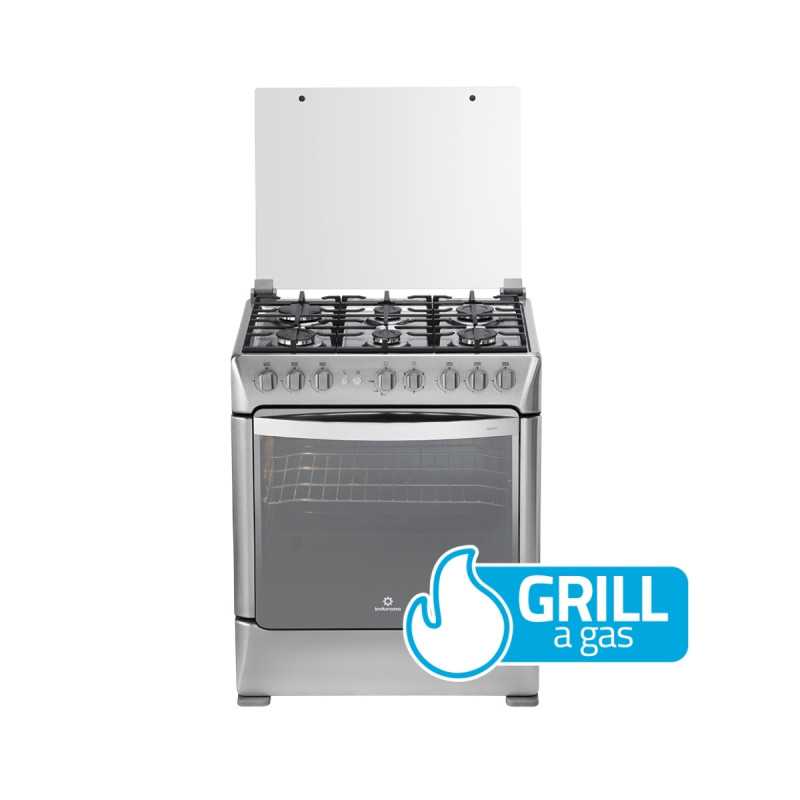 Cocina Indurama Galicia Zafiro 30" A Gas de 6 quemadores