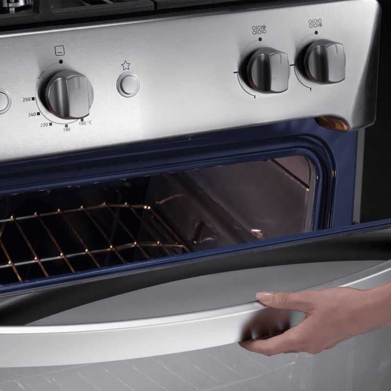 Cocina Indurama Turín Zafiro 5 Quemadores Croma 30"