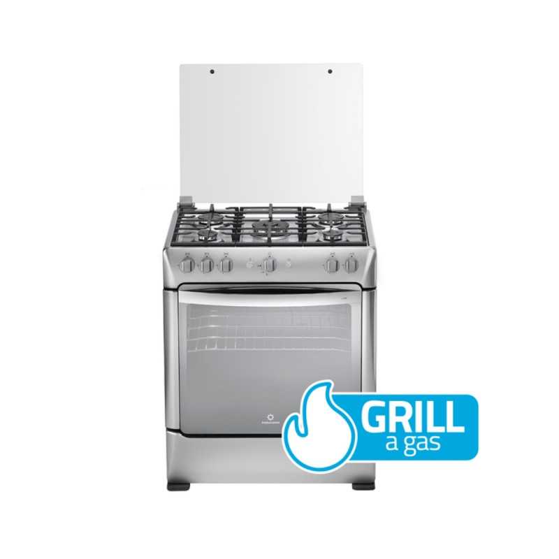 Cocina Indurama Turín Zafiro 5 Quemadores Croma 30"