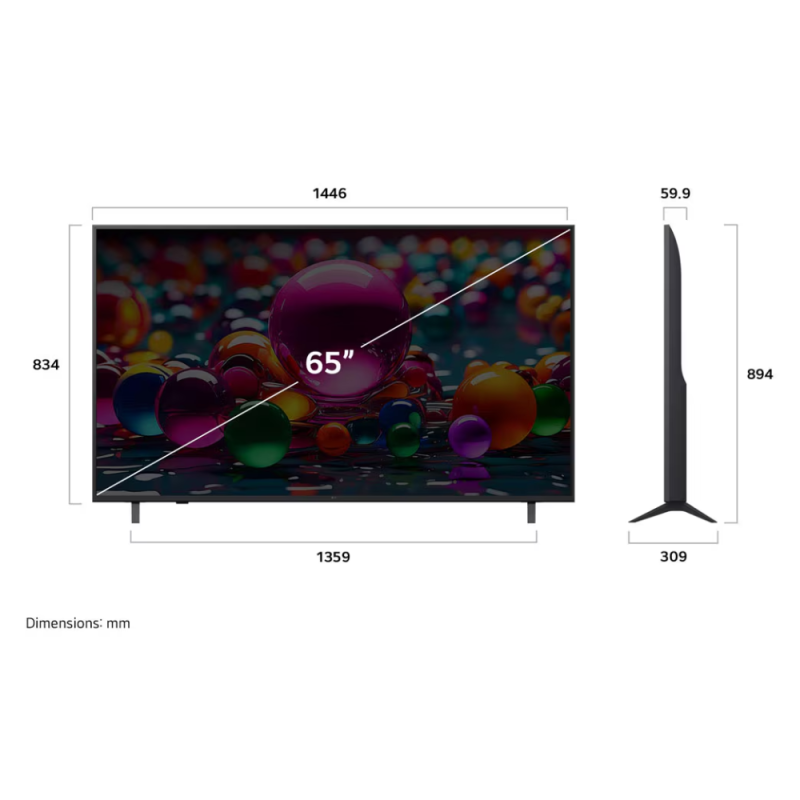 TELEVISOR LG 65UA7500PSA 65 PULGADAS SMART TV 4K UHD