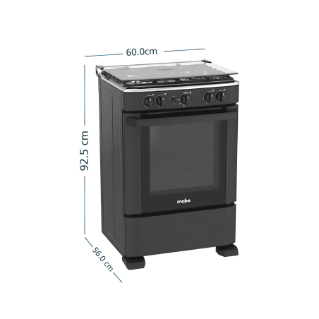 Cocina Mabe EM6025SN0 4 Quemadores | CrediHogar